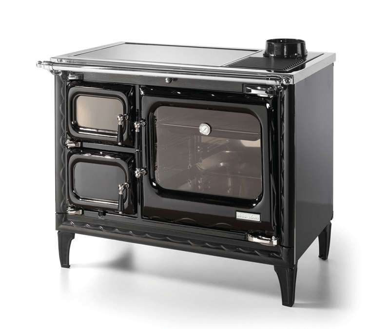 Hearthstone Deva Cast Iron Wood Burning Cook Stove – On Display