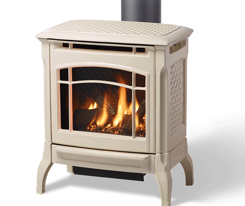 Hearthstone Stowe III 8323 Cast Iron Direct Vent Gas Stove with On Demand Pilot