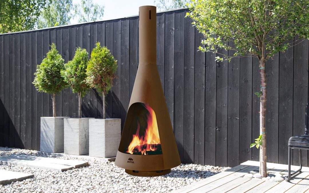 Jotul Froya Outdoor wood fireplace