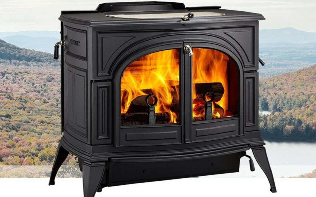 Vermont Castings Defiant Flexburn Transition Door Wood burning Stove – in stock as of 1/16/25