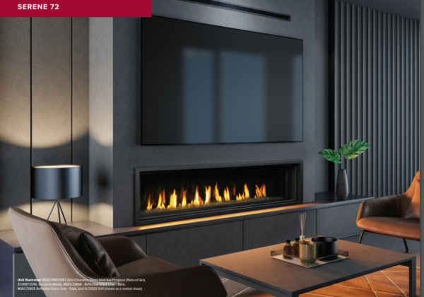 Marquis Serene Linear direct vent gas fireplace - Image 6