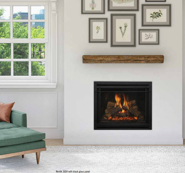 Kozy Heat Nordik 36 DV gas fireplace